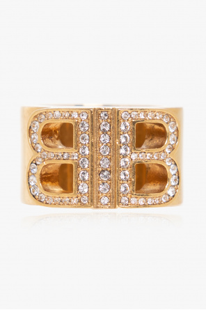 【送料&関税込】Balenciaga Brass Ring ギフトにも☆関税込【BALENCIAGA】B-chain リング (BALENCIAGA